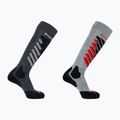 Sízokni Salomon S/Access 2-Pack anthracite/light grey