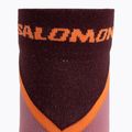 Zokni Salomon Pulse Ankle dusky orchid/huckleberry/dragon fire 3