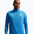 Férfi futball pulóver Nike Brazil Strike light photo blue/light menta/midwest gold 4