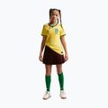 Gyerek focimez Nike Brazil 2026 Stadium Home Soccer Replica canary/light menta/geode teal 2