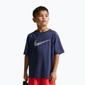 Gyermek póló Nike Multi Dri-Fit midnight navy/white