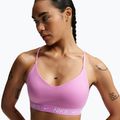 Edzőmelltartó Nike Dri-Fit Indy Light Support light magenta/light magenta/white 4