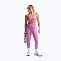 Sportmelltartó Nike Swoosh Medium Support Light Magenta/White 2