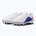 Gyerek focicipő Nike Tiempo Maestro Club Jr FG/MG white/racer blue/pink blast/black 10