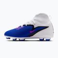 Gyerek focicipő Nike Phantom 6 High Club FG/MG racer blue/white/pink blast 9
