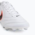 Férfi futballcipők Nike Tiempo Ligera Pro FG white/bright crimson/black 7