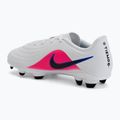 Gyerek focicipő Nike Tiempo Maestro Club Jr FG/MG white/racer blue/pink blast/black 3