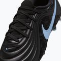 Gyerek focicipők Nike Tiempo Maestro Academy Jr FG/MG black/ice blue 9