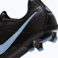 Gyerek focicipők Nike Tiempo Maestro Academy Jr FG/MG black/ice blue 10