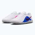 Gyerek focicipő Nike Tiempo Maestro Club Jr TF white/racer blue/pink blast/black 10