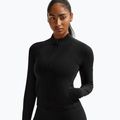Női Nike Zenvy Dri-Fit teljes cipzáras edzőfelső fekete/cool grey