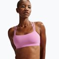 Edzőmelltartó Nike Zenvy Strappy Light-Support light magenta/white