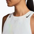 Női futótrikó Nike AeroSwift Dri-Fit ADV Cropped Tank Top off-white/black 3