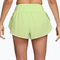 Női futó rövidnadrág Nike Tempo Swoosh Dri-Fit Mid-Rise Brief-Lined light lemon twist/white 2
