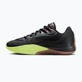 Férfi kosárlabdacipők Nike Street Flare black/light lemon twist/desert dust/black 2