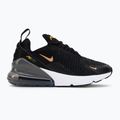 Gyerekcipő Nike Air Max 270 black/laser orange/metallic copper 2