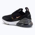 Gyerekcipő Nike Air Max 270 black/laser orange/metallic copper 3