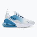 Nike Air Max 270 gyerekcipők Off White/Dutch Blue/Court Blue 2