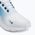 Nike Air Max 270 gyerekcipők Off White/Dutch Blue/Court Blue 7