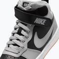 Gyerekcipő Nike Court Borough Mid 2 black/white/gum med brown/light smoke grey 8