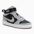 Gyerekcipő Nike Court Borough Mid 2 black/white/gum med brown/light smoke grey