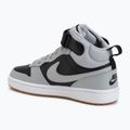 Gyerekcipő Nike Court Borough Mid 2 black/white/gum med brown/light smoke grey 3