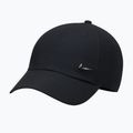 Baseballsapka Nike Dri-Fit Club Unstructured Metal Swoosh 2026 black/metallic silver