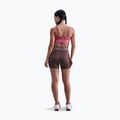 Női rövidnadrág Nike Pro Sculpt High Waisted 5" Biker tattoo/burgundy crush/white 3