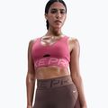 Női rövidnadrág Nike Pro Sculpt High Waisted 5" Biker tattoo/burgundy crush/white 4