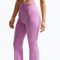 Női edzőnadrág Nike Zenvy High-Waisted Flared light magenta/white 5