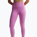 Női leggings Nike One Seamless Front High-Waisted light magenta/white