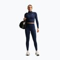 Női leggings Nike One Seamless Front High-Waisted midnight navy/white 2