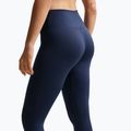Női leggings Nike One Seamless Front High-Waisted midnight navy/white 4