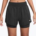 Női rövidnadrág Nike One Dri-Fit High-Waisted 3" 2In1 black/white