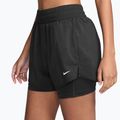 Női rövidnadrág Nike One Dri-Fit High-Waisted 3" 2In1 black/white 3