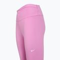 Női edző leggings Nike One High-Waisted 7/8 magenta light/white 3