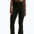 Női leggings Nike One High Waisted Flared black/white 5