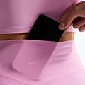 Női rövidnadrág Nike Zenvy High Waisted Biker 5" light magenta/white 7