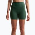 Női rövidnadrág Nike Zenvy High Waisted Biker 5" fir/white 5