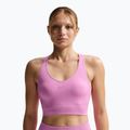 Edző felső Nike Pro Seamless Dri-Fit Cropped light magenta
