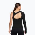 Női edzőpóló Nike Zenvy Dri-Fit One Sleeve Top black/white/cool grey 2