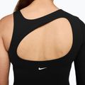 Női edzőpóló Nike Zenvy Dri-Fit One Sleeve Top black/white/cool grey 3