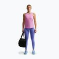 Női edzőpóló Nike One Classic Dri-Fit light magenta/white 2