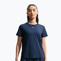Női edző póló Nike One Classic midnight navy/white