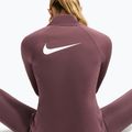 Női futó pulóver Nike Tempo Swoosh Run Dri-Fit 1/4-Zip tattoo/white 5