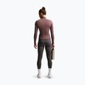 Női edzőfelső Nike One Fitted Dri-Fit Full-Zip burgundy tattoo/white 3