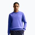 Női pulóver Nike Sportswear Phoenix Fleece Crewneck light medium blue/sail