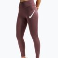 Női futóleggings Nike Tempo Swoosh Run High-Waisted 7/8 tattoo/white