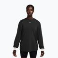 Női hosszú ujjú edzőfelső Nike One Relaxed Dri-Fit black/white