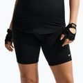 Női rövidnadrág Nike One Maternity High-Waisted 8" black/white